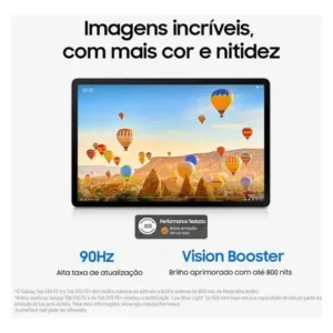 Tablet Samsung Galaxy Tab S10 FE WiFi, 128GB, 8GB, Tela 10.9" 90Hz, S Pen e Capa Inclusas Prata - Imagem 3