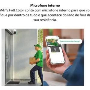 Camera Wifi 360° Im7 S Full Color Intelbras + Cartão 128gb - Imagem 7