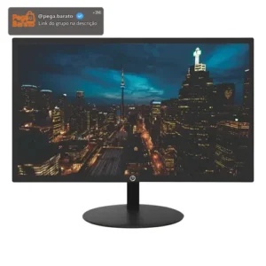 Monitor LED 20 Brazil PC 20WR - 1600x900, 75Hz, 5ms - HDMI/VGA - Preto - Imagem 1