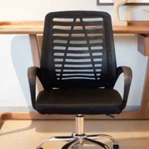 Cadeira Giratória Executiva Mesh Masterchair Preta Altura Ajustável Escritório 119kg - Imagem 10