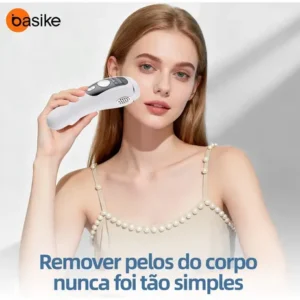 Depilador A Laser Luz Pulsada IPL Basike Sensacao Gelo Indolor Depilacao Definitiva 1 Milhao Disparos 9 Niveis Rosto Corpo aparelho depilacao feminino depilação a laser laser depilacao depilacao intim - Imagem 4