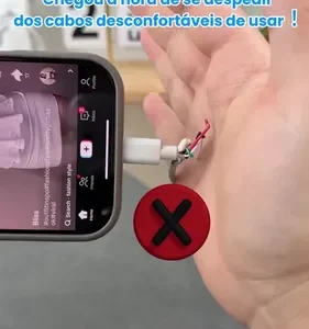 Cabo USB-C para USB-C de 240W com Suporte Dobrável e Carga Rápida de 1.5m - Imagem 23