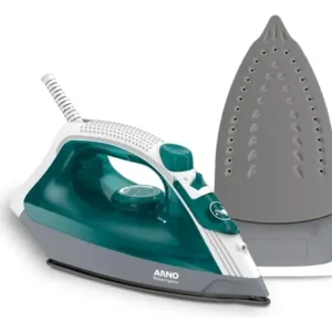 Ferro A Vapor Elétrico Arno Steamgliss Fsgp Cor Branco/Verde - Imagem 3