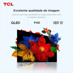 Smart TV TCL 43 Polegadas Full HD QLED S5K WiFi Bluetooth Google TV 2 HDMI HDR10 Dolby Audio 43S5K - Imagem 5