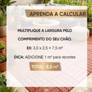 Kit 12 Deck Modular Plástico Encaixe Rápido 30x30 - Imagem 10