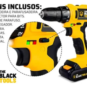 Kit De Ferramentas 169 Peças + Parafusadeira Furadeira 12v - Imagem 5