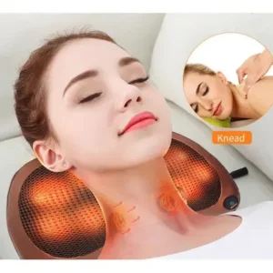Massageador Travesseiro Elétrico Corporal Pescoço Lombar - Imagem 3