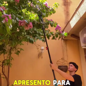 Kit Motoserra Tesoura Eletrica De Poda + Extensor 2 Metros - Imagem 2