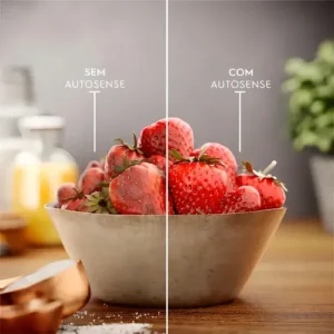 Geladeira Electrolux Frost Free Inverter IS4S de 435L Efficient com AutoSense Side by Side cor inox - Imagem 8