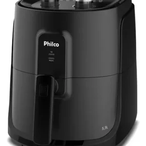 Air Fryer Philco 5,5l Cesto Quadrado 1500w Paf55a Cor Preto - Imagem 2