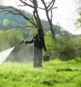 Lavadora de Alta Pressão Portátil Recarregável Maleta 2 Baterias Preto - Imagem 14