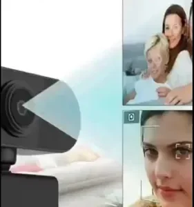 Webcam Camera Full Hd Zoom 1080p 360 Graus Videoconferencia Streamcam Web Cam Entrada Usb 2.0 Com Microfone- GoodVision - Imagem 2