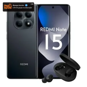 Celular Xiaomi Redmi Note 15 256gb 8gb Ram Dual Sim + Fone - Imagem 1