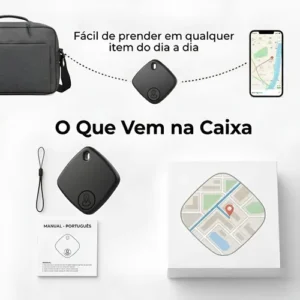 Localizador Mini Rastreador Smart Tag Gps Compatível Android - Imagem 8