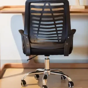 Cadeira Giratória Executiva Mesh Masterchair Preta Altura Ajustável Escritório 119kg - Imagem 12