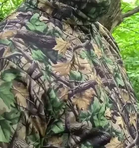 Kit Roupa Camuflada Camisa + Calça + Bandana Caça E Pesca - Imagem 3