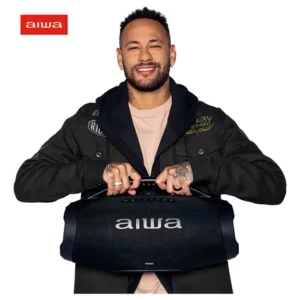 Caixa De Som Boombox Aiwa AWS-BBS-01-B 200w IP66 30hs De Bateria - Imagem 4