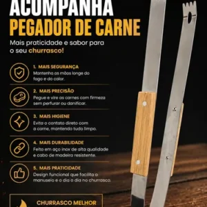 Kit Churrasco Personalizado Tábua Faca Garfo Nome Time Logo - Imagem 8