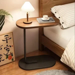 Mesa Apoio De Canto Lateral Notebook Café Suporte Sofá Cama - Imagem 5