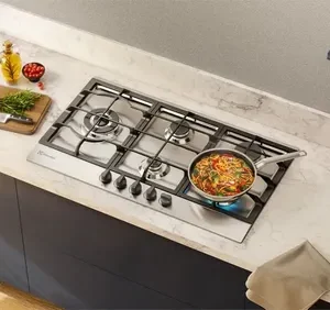 Cooktop 5 Bocas Electrolux À Gás Experience Inox Ke9dx Cinza - Imagem 8