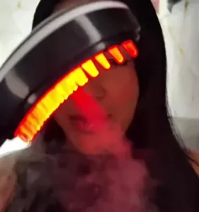 Escova Massageadora Terapêutica Capilar 4 Em 1 Led Cabelo - Imagem 2