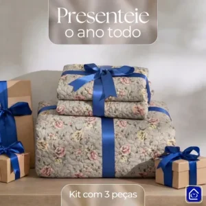 Kit Colcha Cobre Leito 3 Peças Dupla Face Casal Queen King - Imagem 11