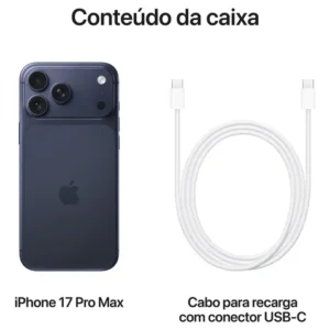 iPhone 17 Pro Max 256GB - Azul-profundo - Distribuidor Autorizado - Imagem 8