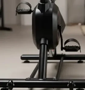 Bicicleta Ergométrica Bike Spinning Redfin Residencial Vertical Roda Inércia 6kg Resistência Ajustável Display Lcd Treino Emagrecimento Condicionamento Físico Silenciosa Compacta Para Casa Academia - Imagem 2