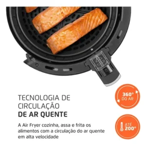 Fritadeira Sem Óleo Air Fryer 3,5l Mondial 1500w AF-31 - Imagem 6