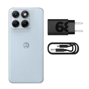 Smartphone Motorola Edge 70 Fusion 5g - 256gb 24gb (8gb Ram + 16gb Ram Boost), Camera 50mp Sony Lytia 710, Tela 1.5k Extreme Amoled 144hz - Branco - Imagem 3