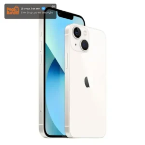 Iphone 13 (128gb) Branco Original 5g Envio Rápido Apple + Nf (Novo com caixa aberta) - Imagem 1
