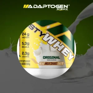 Suplemento em pó Tasty Whey Adaptogen Science proteínas sabor clásico 900g - Imagem 6