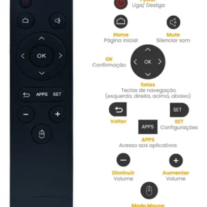 TV Box Proeletronic SmartPro PROSB-3000 4K, com Android 10 e 16GB - Imagem 4