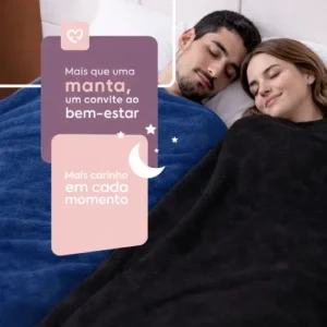 2 Coberta Manta Soft Casal Microfibra Veludo 2,00x1,80 Mts - Imagem 6