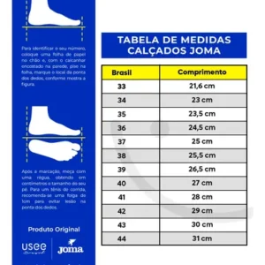 Chuteira Futsal Joma Liga 5 Adulto Original Amortecimento - Imagem 7