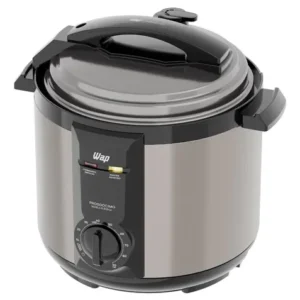 Panela de Pressão Elétrica WAP Wppe2 5 Llitro Antiaderente 900W Inox e Preta - Imagem 10