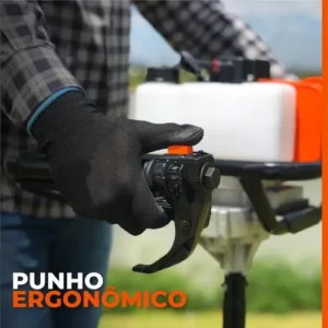 Perfurador Solo Trado Gasolina com 3 Brocas Extensão 1,20m Carbon Fak Laranja - Imagem 4
