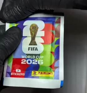 Kit 70 Figurinhas Oficiais Copa Do Mundo 2026 Album - Imagem 2