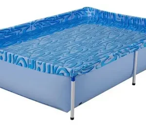 Piscina Retangular Pequena 1000 Litros Portátil - Mor - Imagem 3