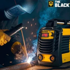 Maquina De Solda Eletrica Inversora Mma Tig Eletrodo 170a Mi250a The Black Tools - Imagem 3