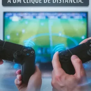 Controle Sem Fio Bluetooth Para Ps4 Videogame Joystick Tv Samsung Pc P4 Ps 4 Dual Shock Manete Pc Gamer Controle Bluetooth Tv Smart Sem Fio Celular Headset Com P2 Cor Preto - Marca REDFIN - Imagem 10