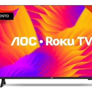 Smart Tv Aoc Dled 32 Pole Wi-fi Roku Tv Quadcore 32s5155/78g - Imagem 3