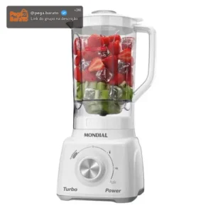 Liquidificador Turbo Power Mondial 550W L-99 WG - Imagem 1