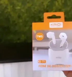 Fone De Ouvido Bluetooth Kd771 Kaidi Tws 5.1 Esporte Celular - Imagem 15