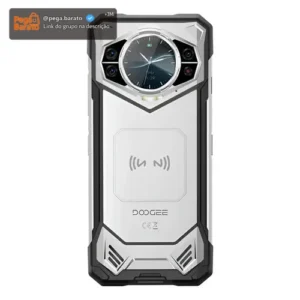 Doogee S200 12gb + 256gb 10100mah Bateria 5g Android 14 Prateado - Imagem 1