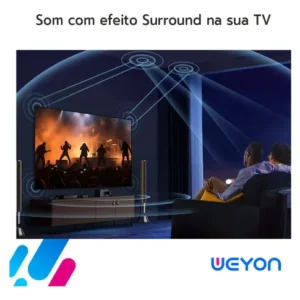 Smart TV Weyon 32WDSNMX 32'' HD LED - Imagem 3