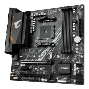 Placa Mae Gigabyte B550m Aorus Elite Am4 Ddr4 Hdmi M-atx Cor Preto - Imagem 3