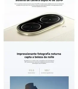 Smartphone Xiaomi Poco C71 Dual Sim 128gb 4+4ram + Brindes - Imagem 5