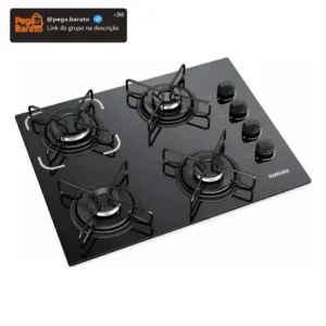 Cooktop Itatiaia Essencial 4 Bocas cor Preto - Imagem 1