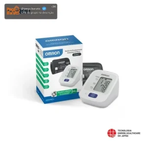 Monitor De Pressão Arterial De Braço Control+ Hem-7122 Omron Cor Blanco - Imagem 1